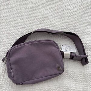 Purple Lululemon Belt Bag 2L
